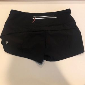 Lululemon speed shorts